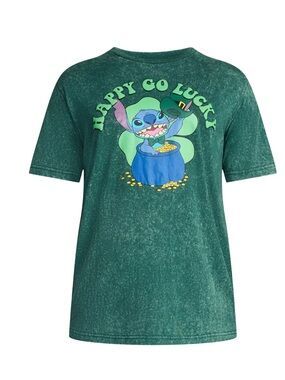 Men’s 'Happy Go Lucky' Stitch Graphic Tee